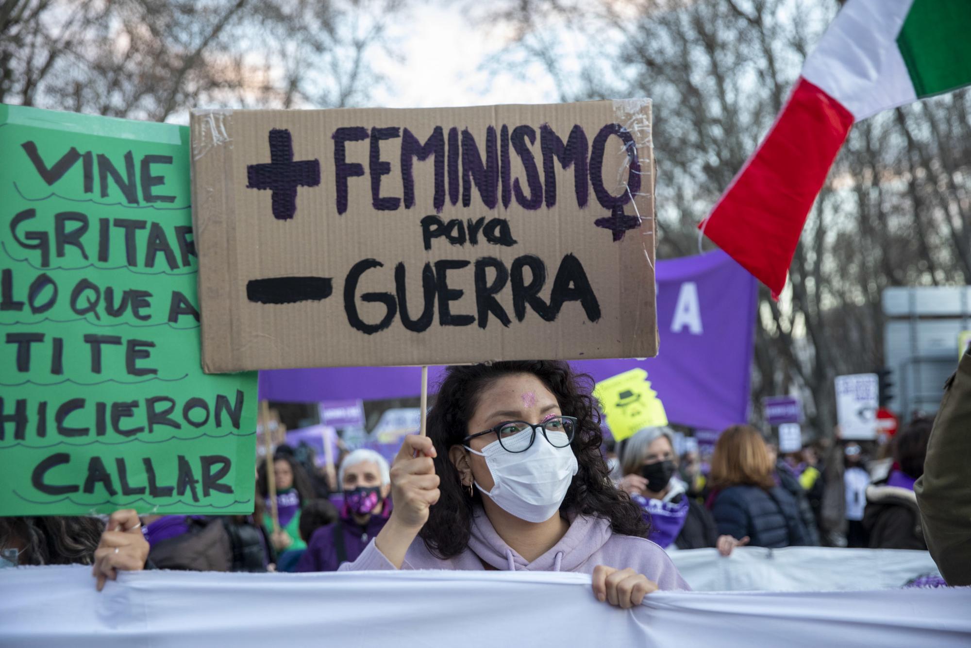 8M 2022 en Madrid David F. Sabadell - 2